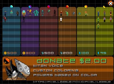 League of Pixels (itch) League of Pixels (itch)