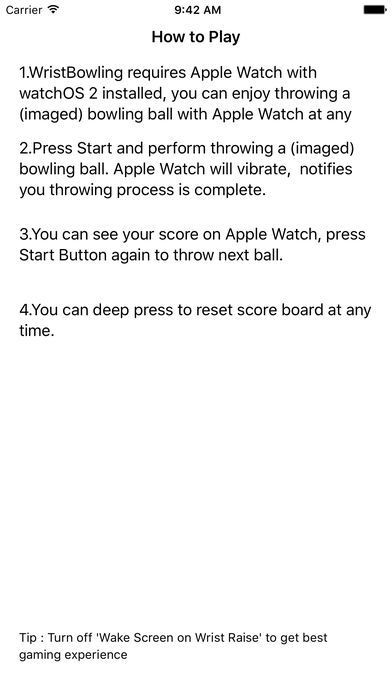 WristBowling