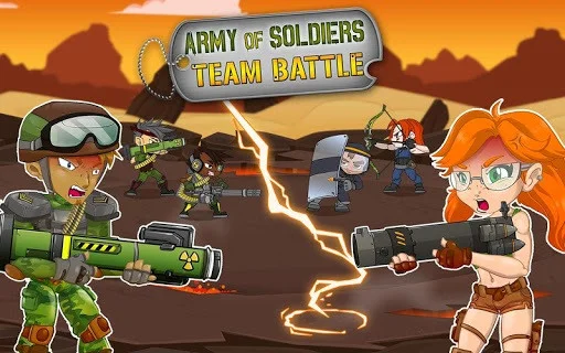 Army of soldiers: Team Battle Army of soldiers: Team Battle