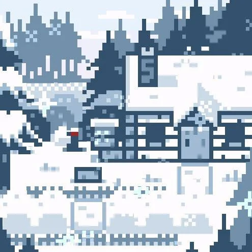 CABIN in the snow (itch)