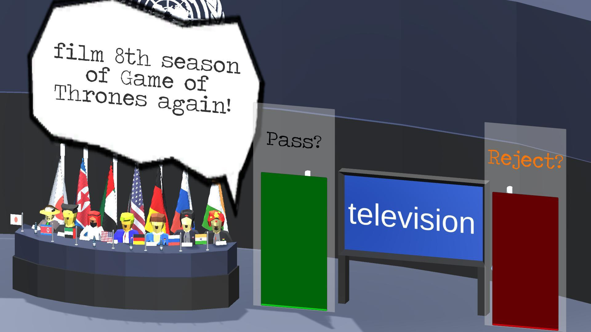 Make rules great again: United Nations Voting Simulator (itch) Make rules great again: United Nations Voting Simulator (itch)