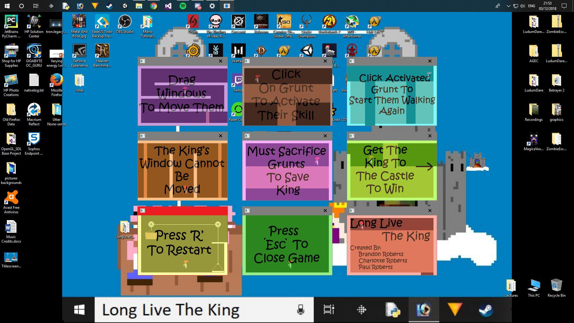 Long Live The King (Player-Two) (itch)
