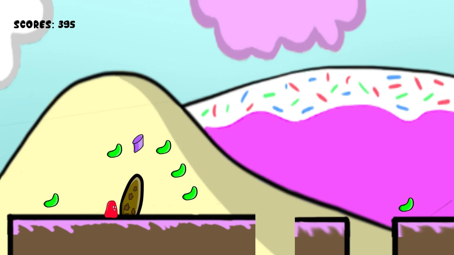 Running through the land of candy (itch) Running through the land of candy (itch)