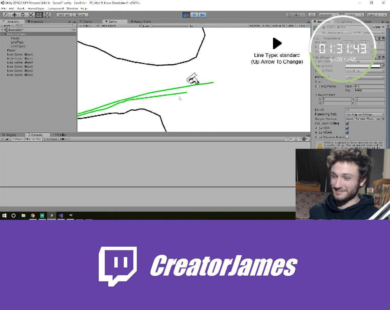 Line Rider (Livestream) (itch)