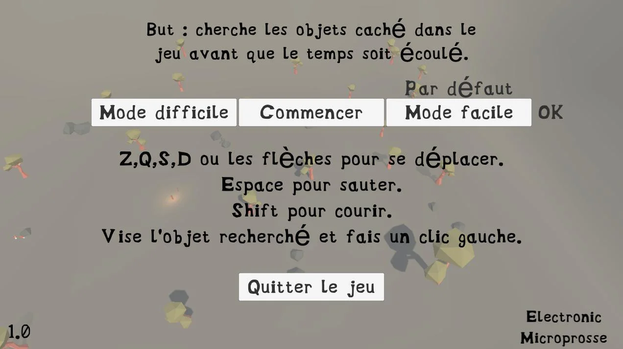 Cherche l'objet (itch) Cherche l'objet (itch)