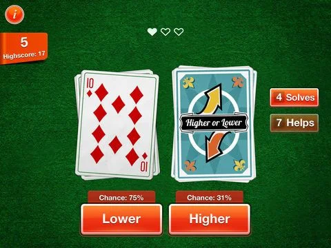 Higher or Lower Higher or Lower
