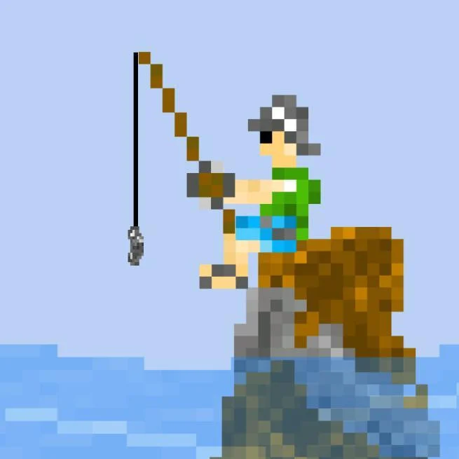 Pixel Fishing - Web/Android (itch) Pixel Fishing - Web/Android (itch)