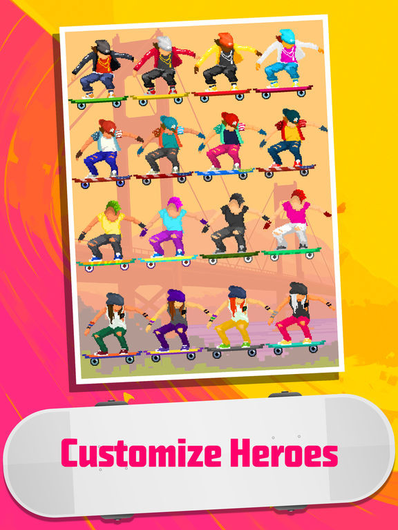 Halfpipe Hero - Retro Arcade Skateboarding Halfpipe Hero - Retro Arcade Skateboarding
