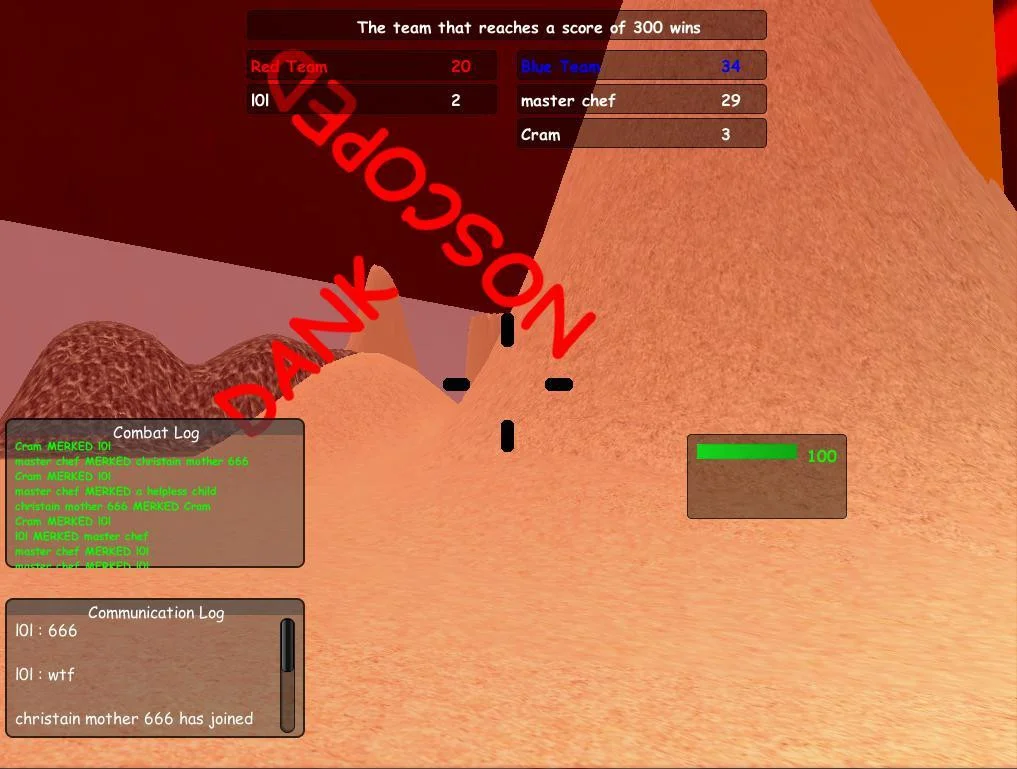 woah bro hop off my 360 noscope (itch)