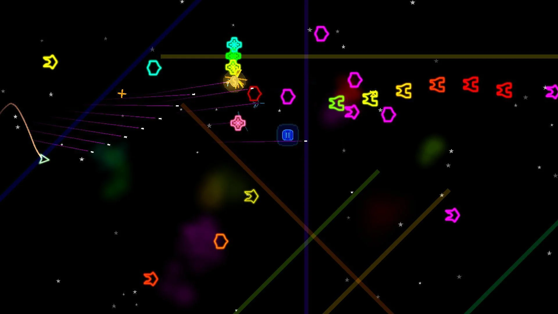On A Space Shooting Trail (itch)
