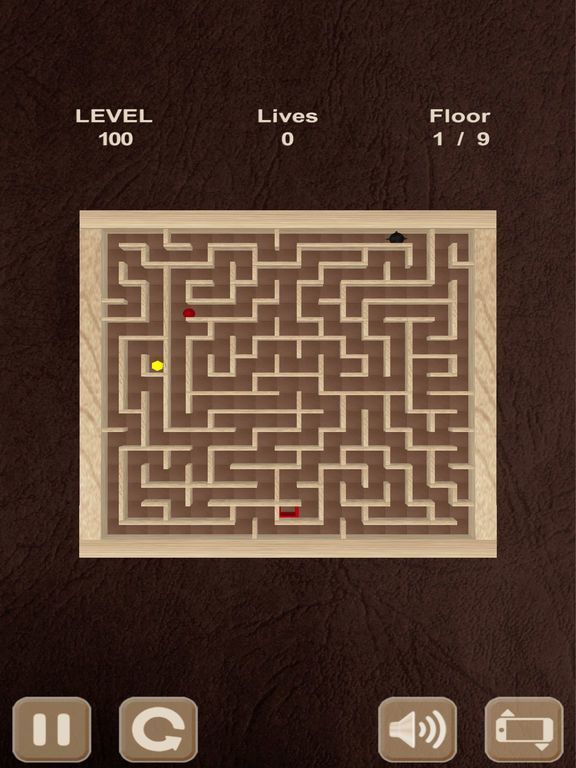 Roll the ball. Labyrinth box Roll the ball. Labyrinth box