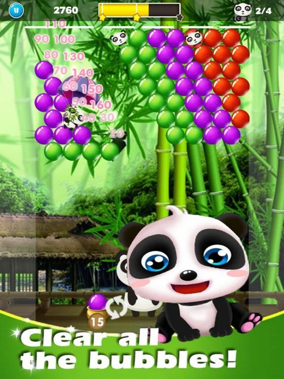 Family Panda Bubble Play Family Panda Bubble Play