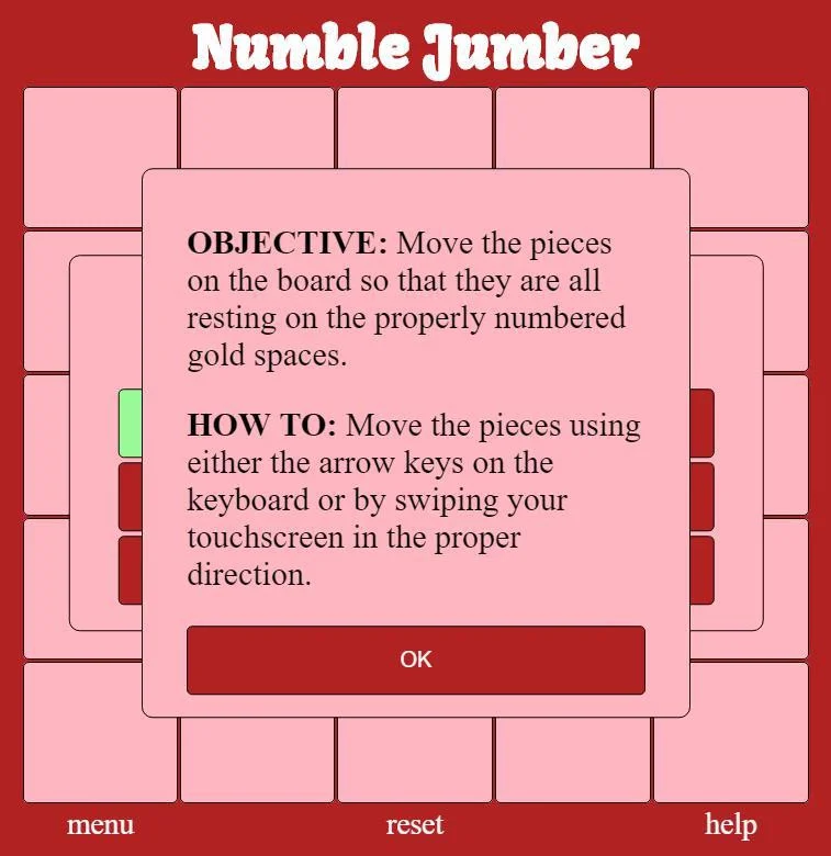 Numble Jumber (itch) Numble Jumber (itch)