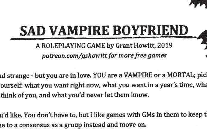 Новости о SAD VAMPIRE BOYFRIEND (itch)