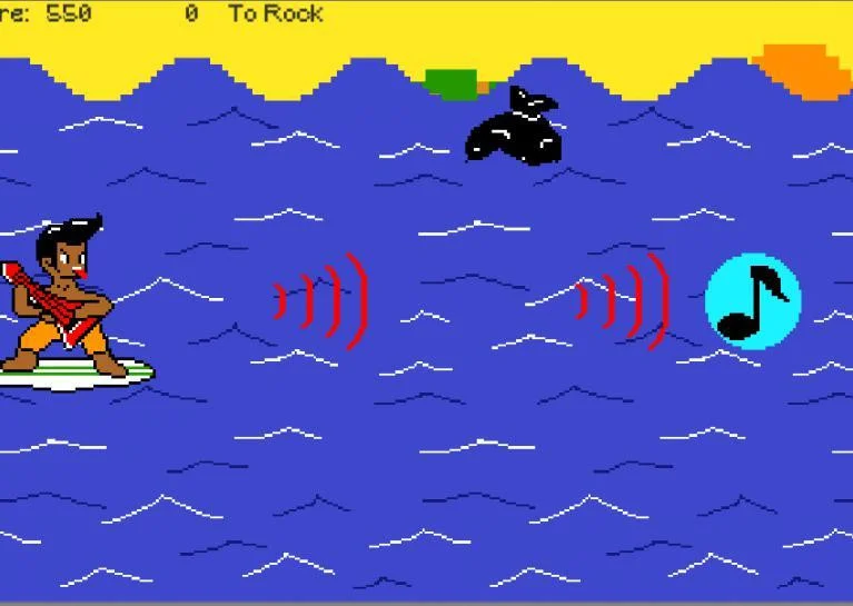 Rockero Surfista Buena Onda (itch)