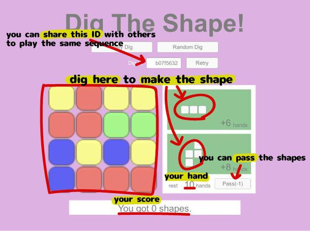 Статьи по DigTheShape (itch)