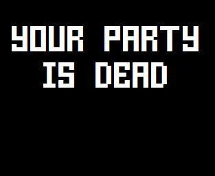 Рецензии YOUR PARTY IS DEAD (itch)