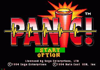 Panic! Panic!