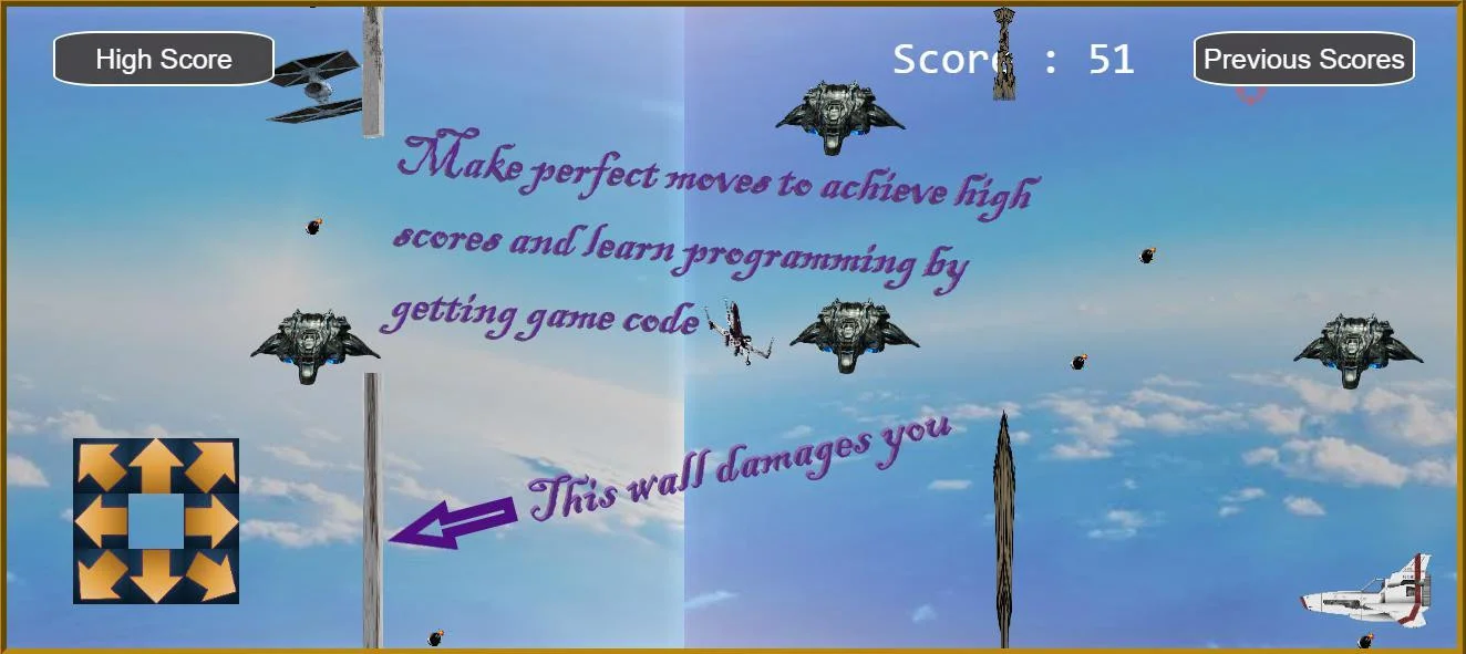 A dashing fighter jet (itch) A dashing fighter jet (itch)