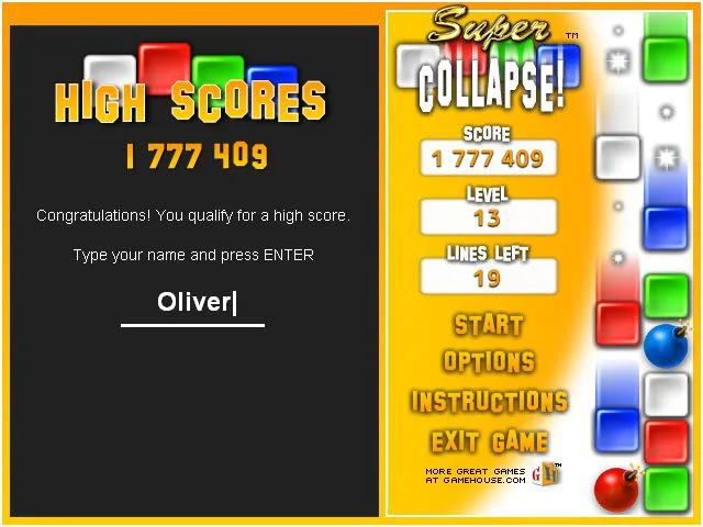 Collapse! Collapse!