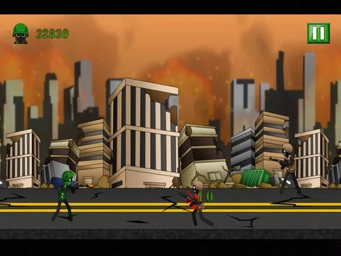 Stick-Man City Fight-ing Army Shoot-er Stick-Man City Fight-ing Army Shoot-er