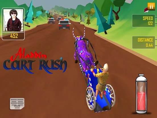 Рецензии Aladdin Cart Rush 3D - Fun Racing Game for Kids