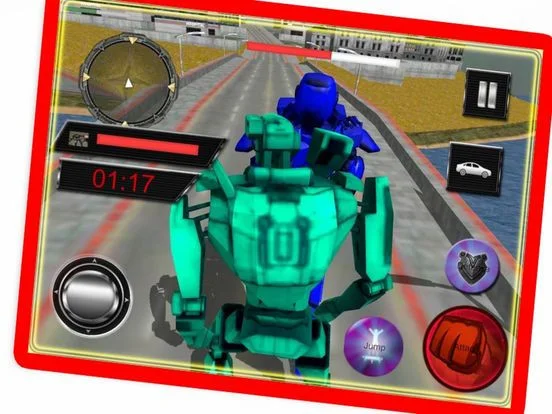 Robot Car Fighting Street 3D Robot Car Fighting Street 3D