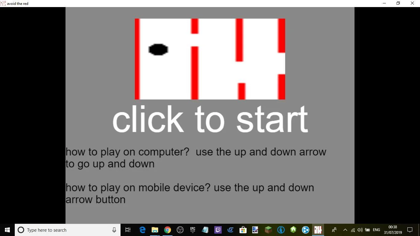 avoid the red (itch) avoid the red (itch)