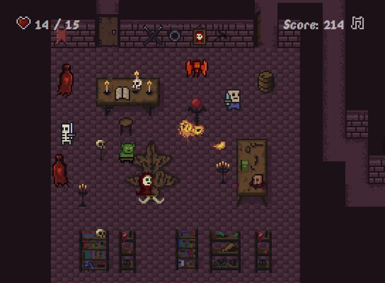 The Deadly Dungeons of Baron Backslash (itch)