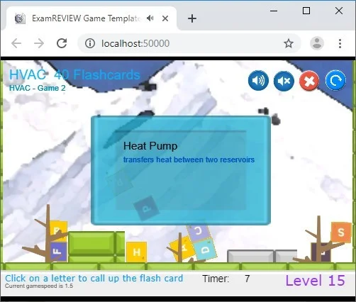CramFLASH HVAC 40 Random Flashcards App (itch)