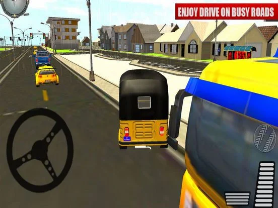 Tuk Tuk City Driving