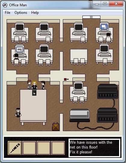 Рецензии Office Man (itch)