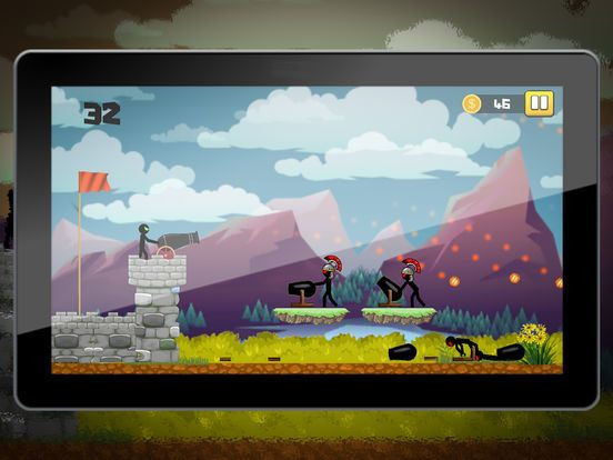 Stickman Cannon Shooter Stickman Cannon Shooter
