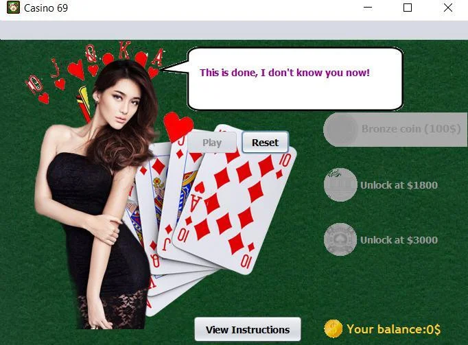Black Jack game for Black Jack lova :D (itch)