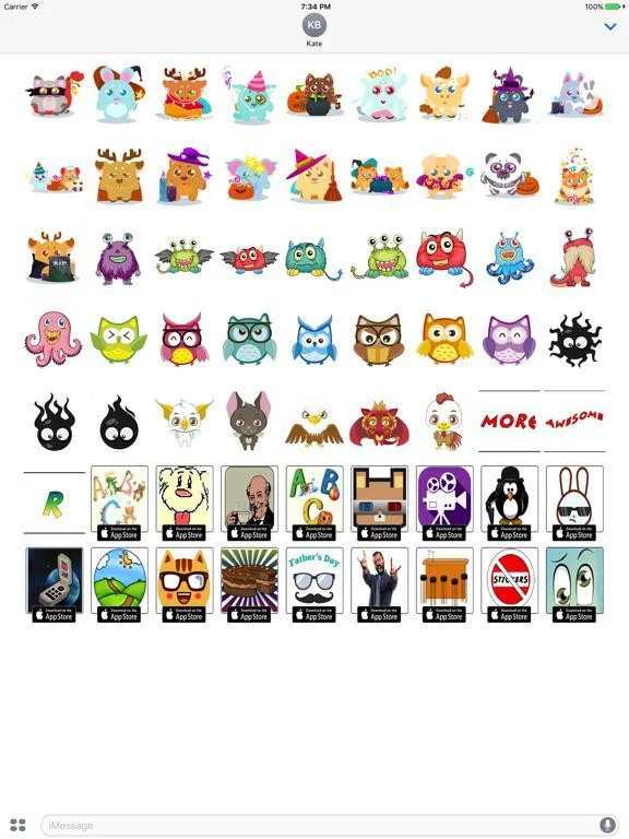 Adorbster Stickers