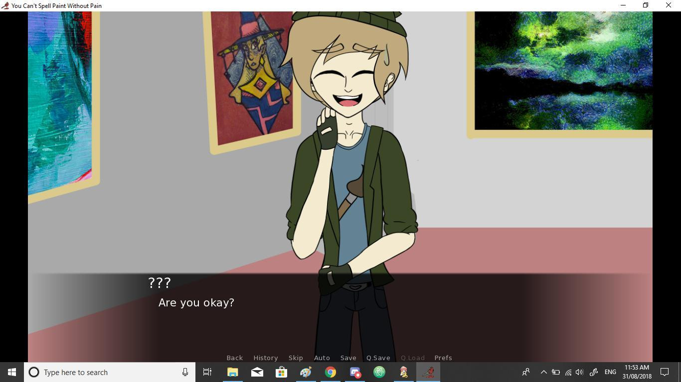 You Can't Spell Paint Without Pain (itch)