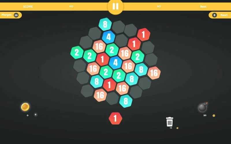 Launch & Merge: Hexa Puzzle Launch & Merge: Hexa Puzzle