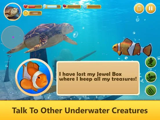Ocean Turtle Simulator: Animal Quest 3D