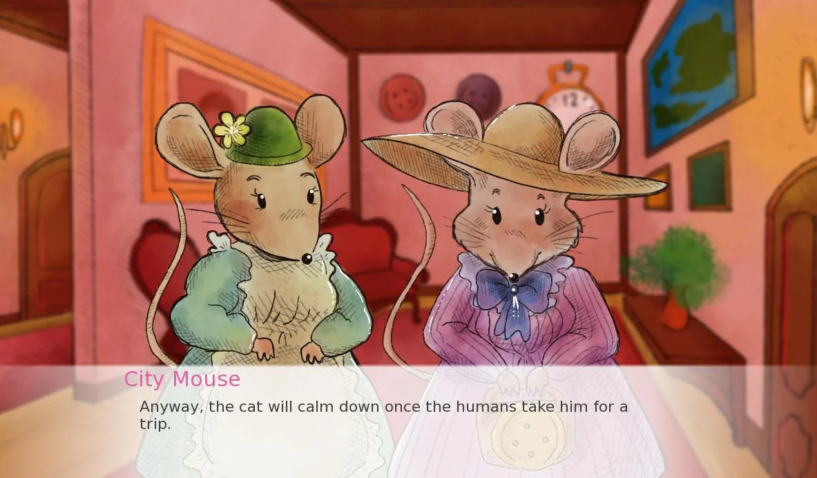 Country Mouse and City Mouse (itch) Country Mouse and City Mouse (itch)