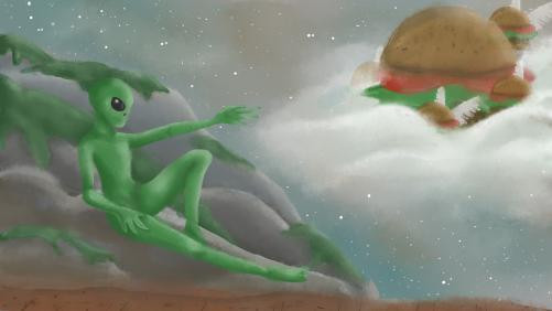 Galaxy Burger (itch) Galaxy Burger (itch)