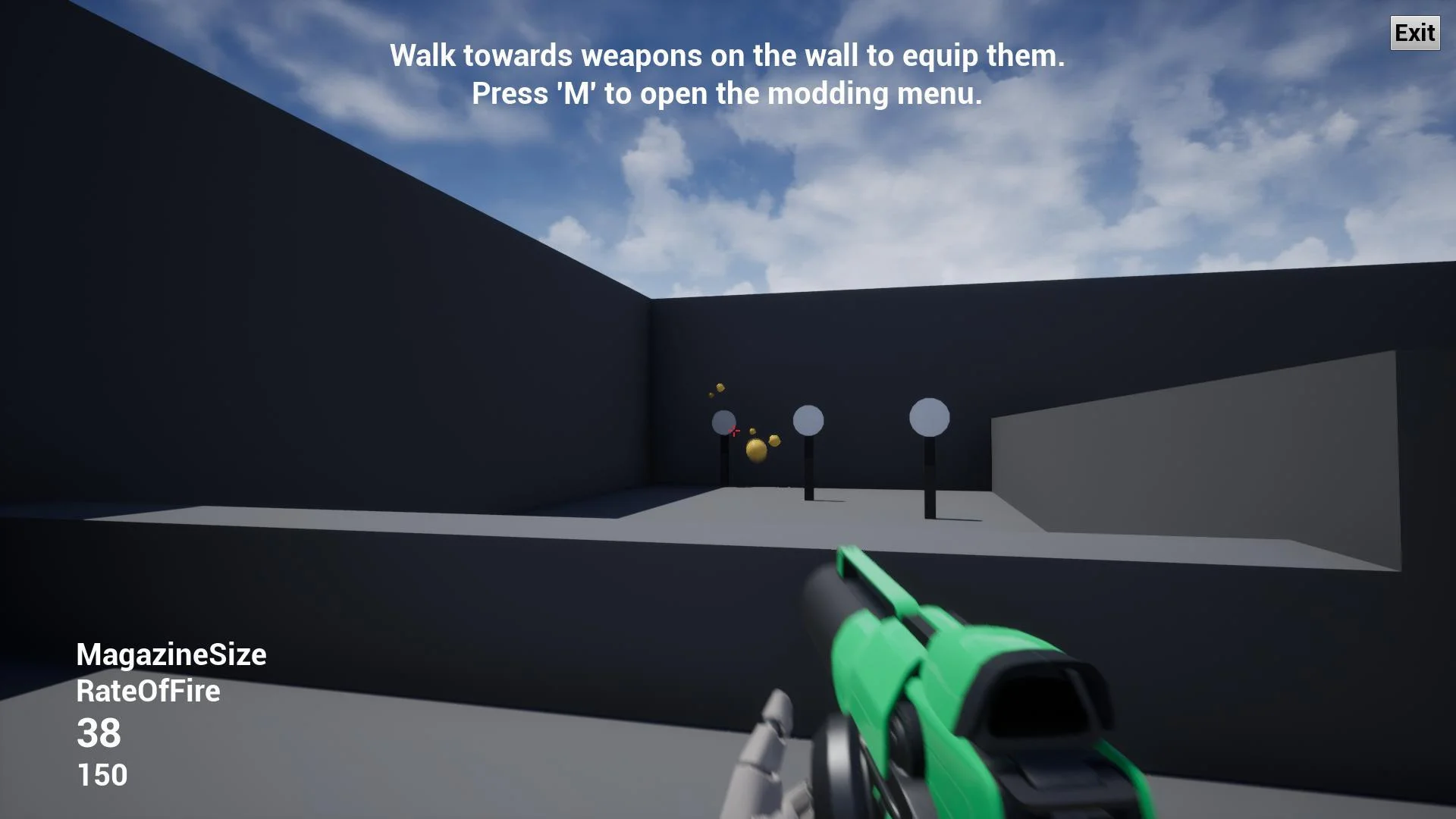 FPS Remodding Weapons Prototype (itch)