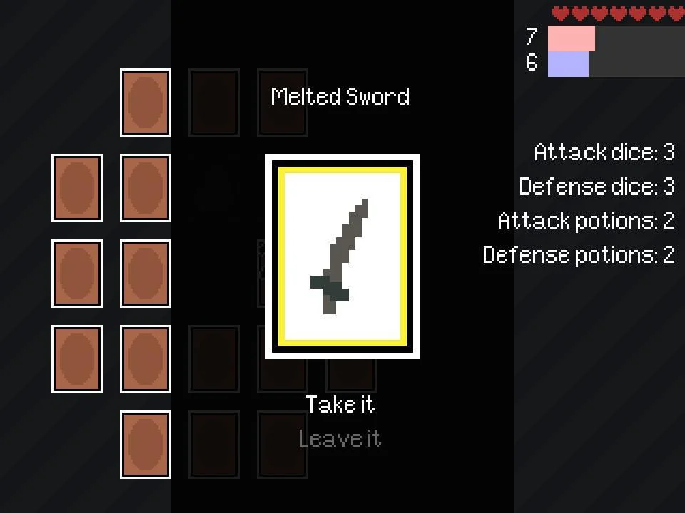 Cardback Dicing (itch) Cardback Dicing (itch)