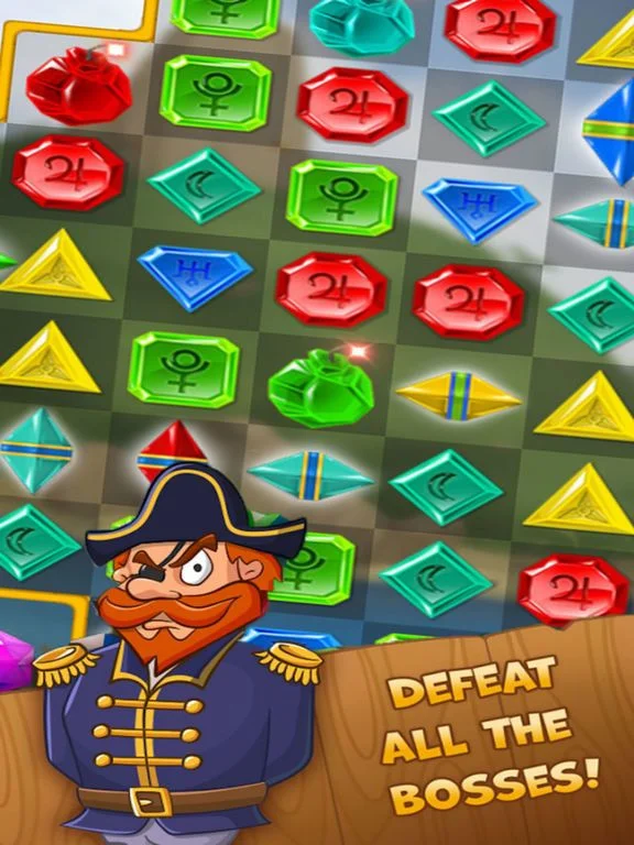 Новости о Pirates Gems Treasure - Jewel Free Edition