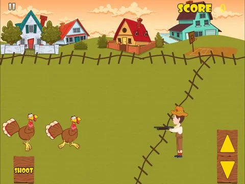 Attack of the Wild Turkeys - Get My Gun Fast!! Free