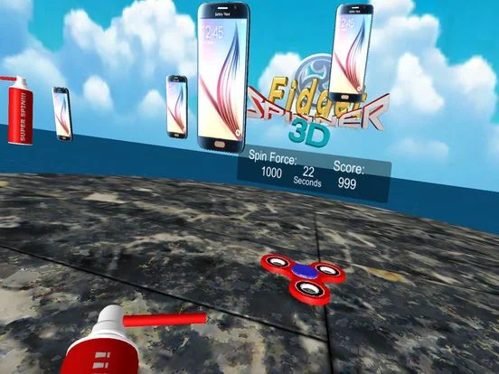 Fidget Spinner VR for Cardboard