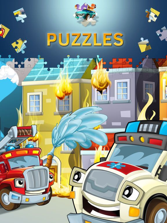Cartoon Cars Puzzles for Kids Cartoon Cars Puzzles for Kids