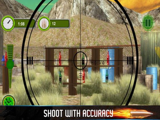 Shoot Bottles!Expert Gun Hit