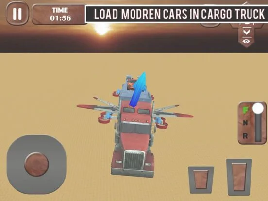 Super Huge Transporter Flying 3D