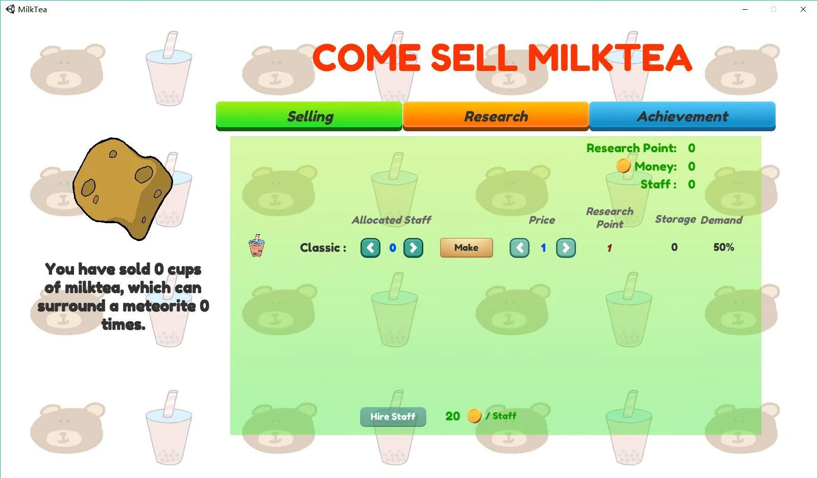 Come Sell Milktea (itch)