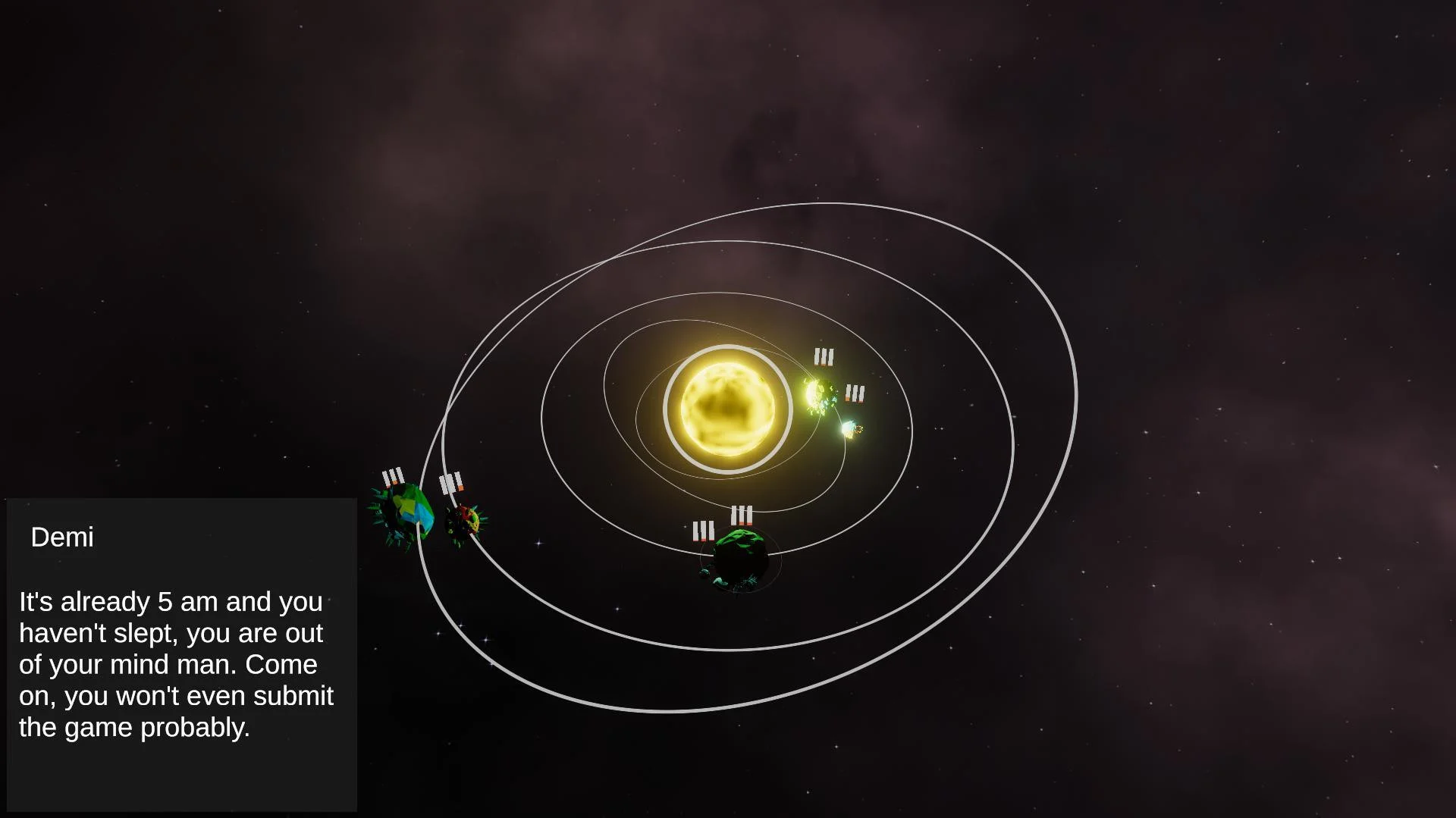 My Home In Space (itch)